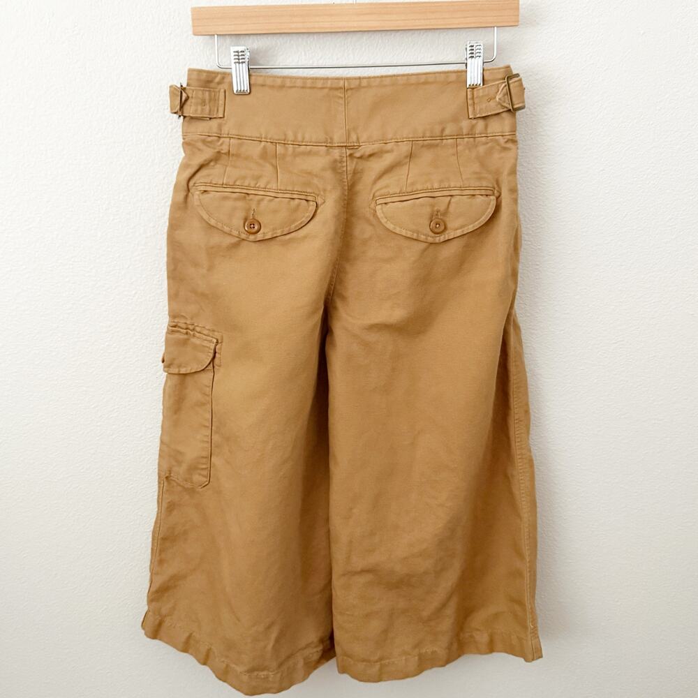 BANANA REPUBLIC | Explorer Culottes Pants Shorts Wide Leg Caramel Apple Tan | 6 - Picture 6 of 8